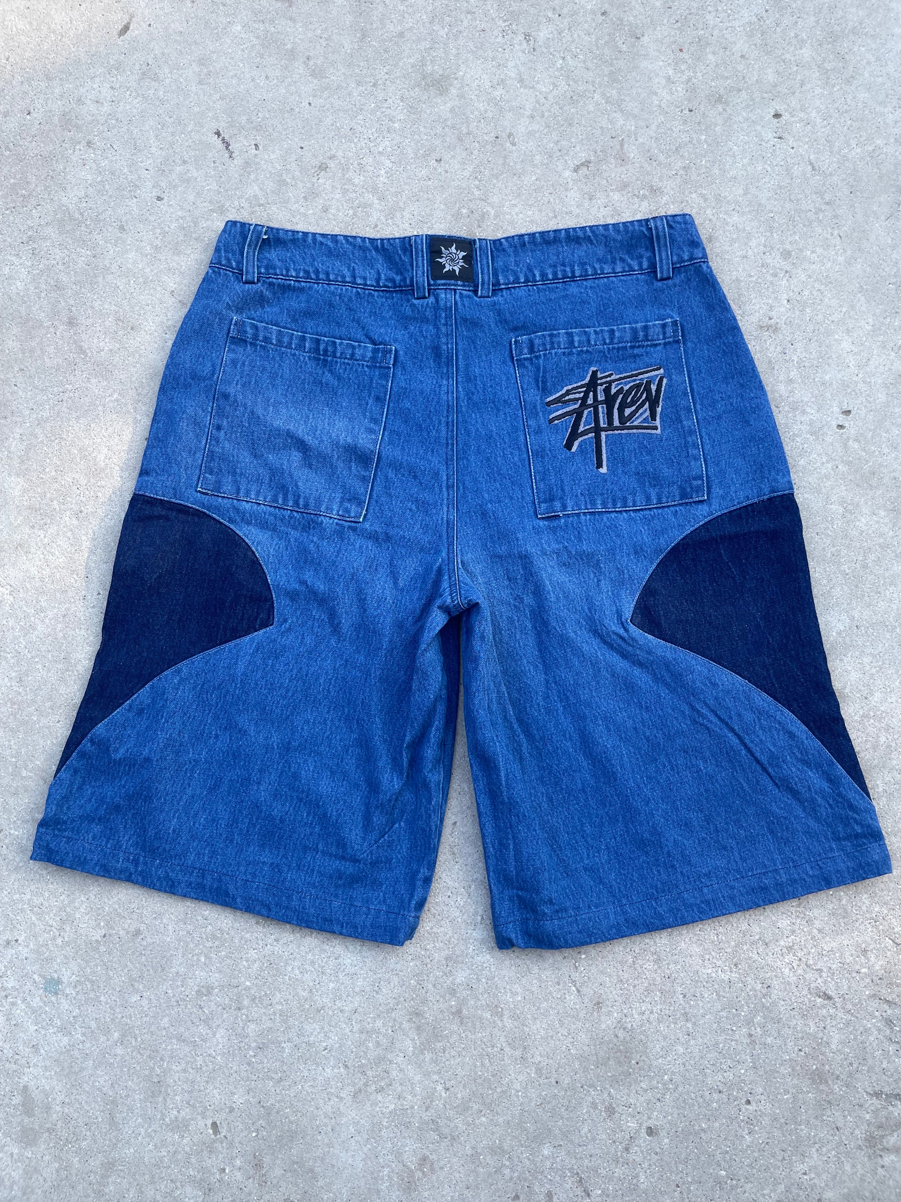 AREV JORTS BLUE